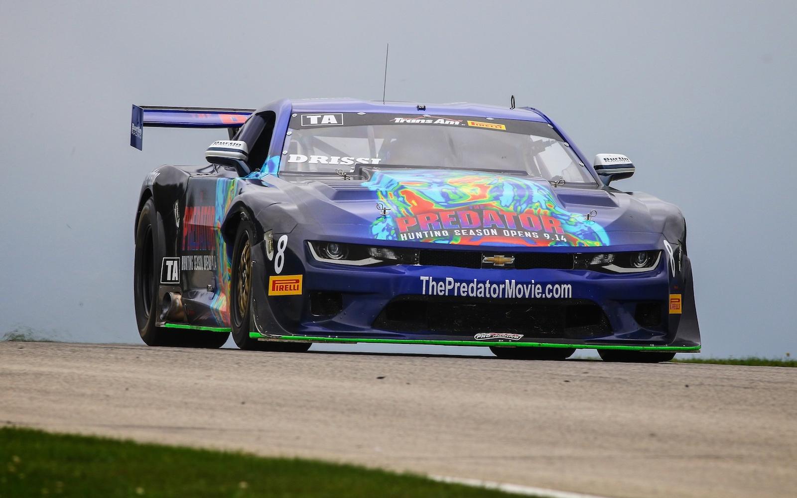 Tomy Drissi and No. 8 Predator Camaro Head to Watkins Glen 
